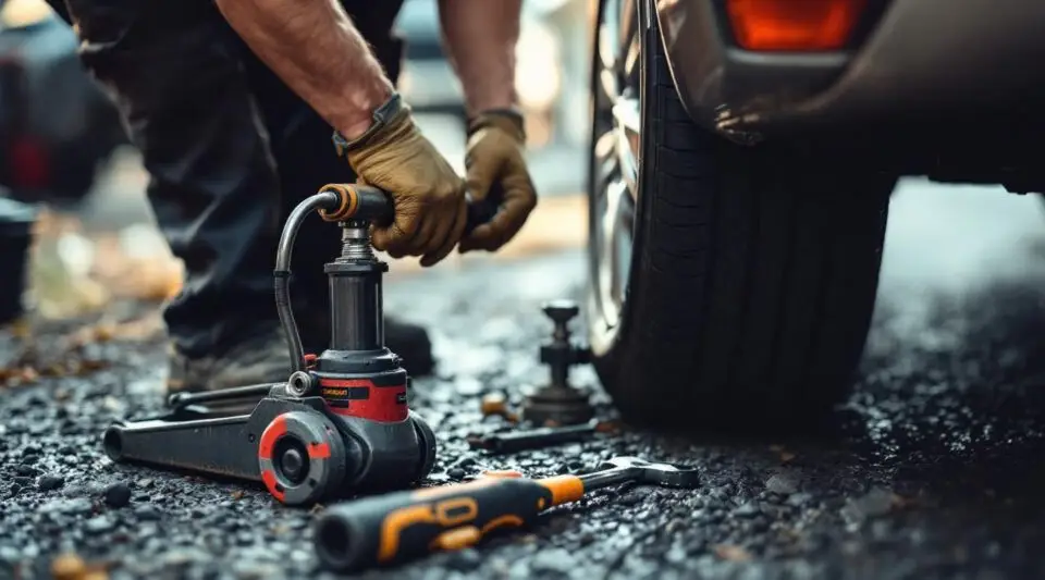 Flat Tire Change Service Keller